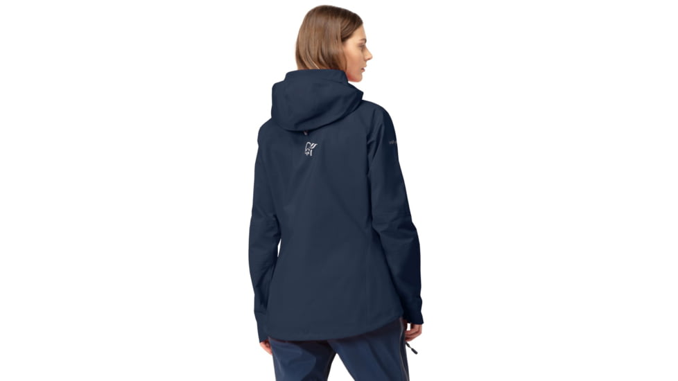 Norrona Trollveggen Gore-Tex Pro Light Jacket - Womens, Indigo Night/Indigo Night, Extra Small, 7042698453181