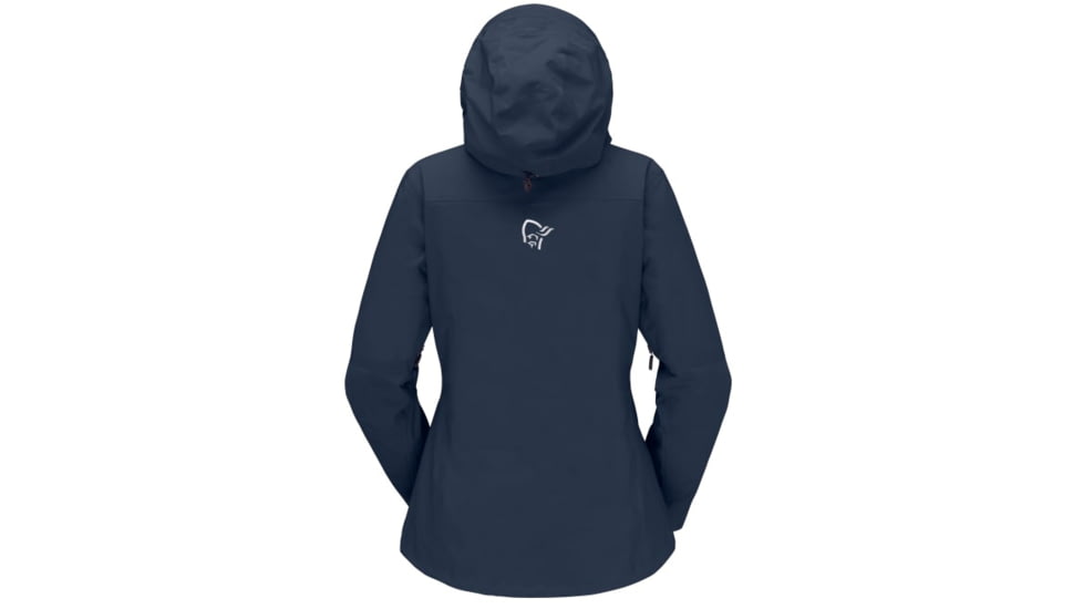 Norrona Trollveggen Gore-Tex Pro Light Jacket - Womens, Indigo Night/Indigo Night, Extra Small, 7042698453181