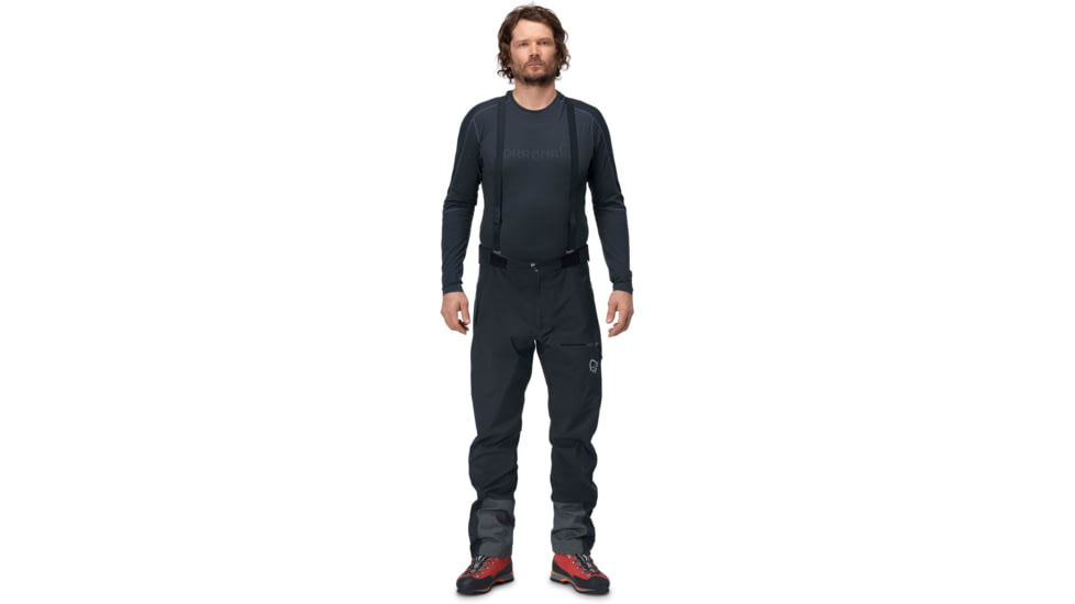 Norrona Trollveggen Gore-Tex Pro Light Pants - Mens, Caviar, Extra Large, 1606-19-7718-XL