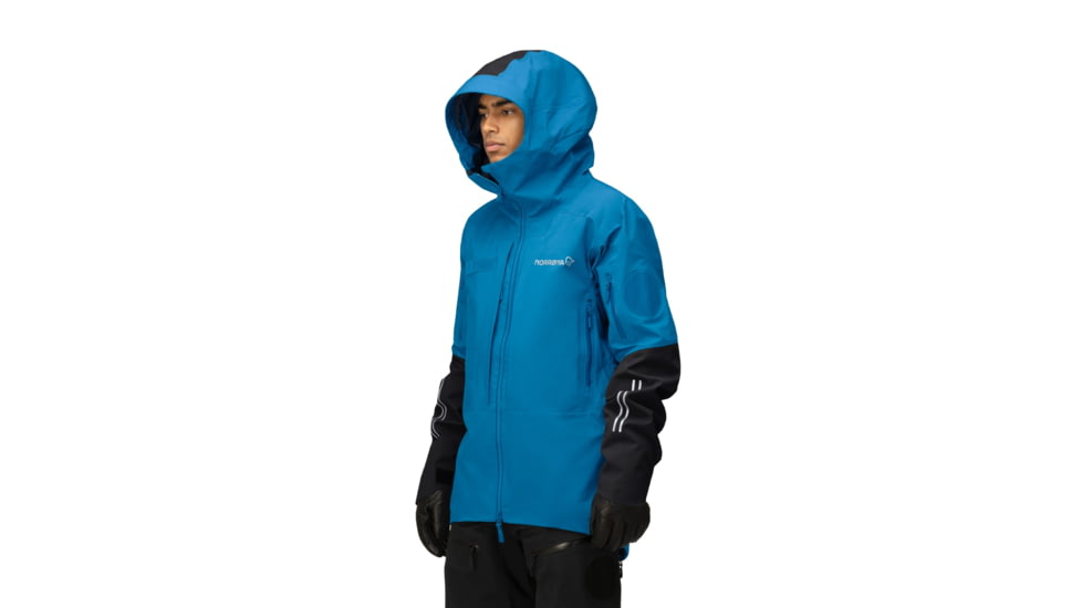 Norrona Trollveggen Gore-Tex Pro Rescue Jacket - Mens, Mykonos Blue, Small, 1603-23-6000-S