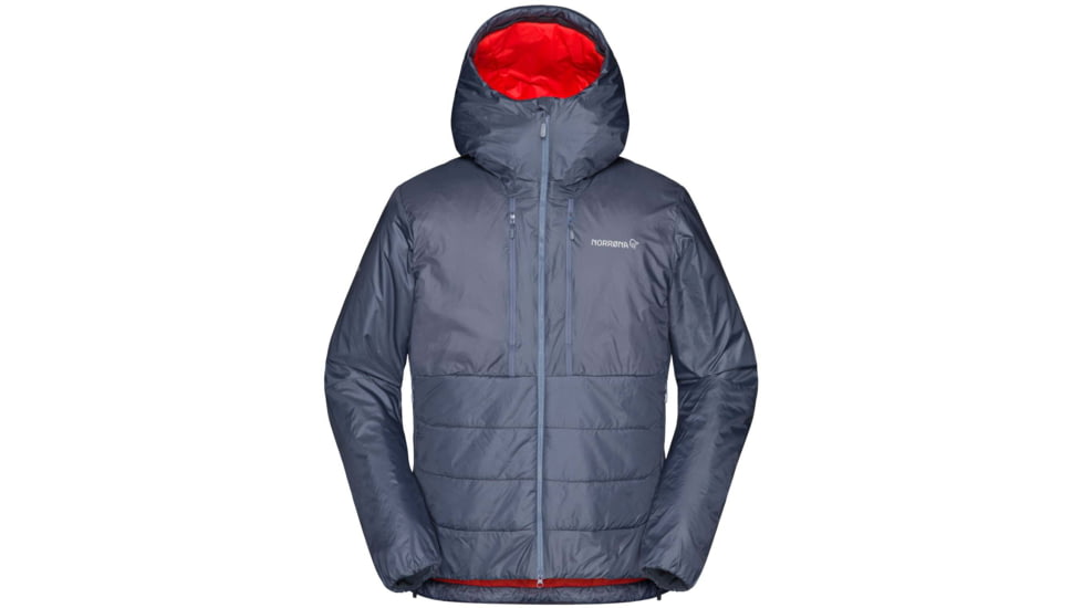 Norrona Trollveggen Primaloft100 Zip Hood - Mens, Cool Black, Extra Large, 1620-19-7760-XL