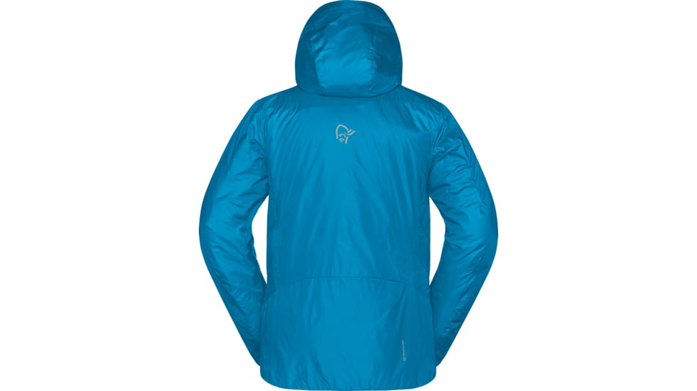 Norrona Trollveggen Primaloft100 Zip Hooded Jacket - Mens, Hawaiian surf, Medium, 1620-19-6610-M