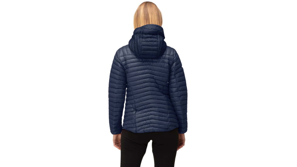 Norrona Trollveggen Superlight Down 850 Hooded Jacket - Womens, Indigo Night, Medium, 1621-22 2295 M