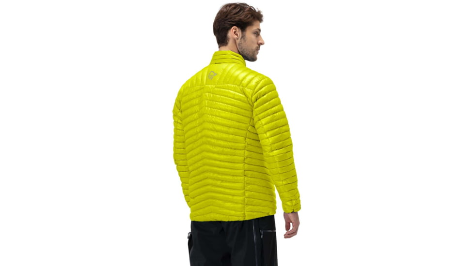 Norrona Trollveggen Superlight Down 850 Jacket - Mens, Sulphur Spring, Small, 1606-21 3335 S