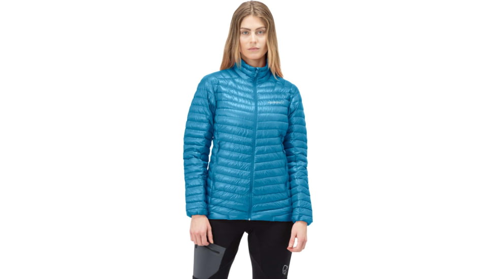Norrona Trollveggen Superlight Down 850 Jacket - Womens, Hawaiian Surf, Extra Small, 1607-21 6610 XS