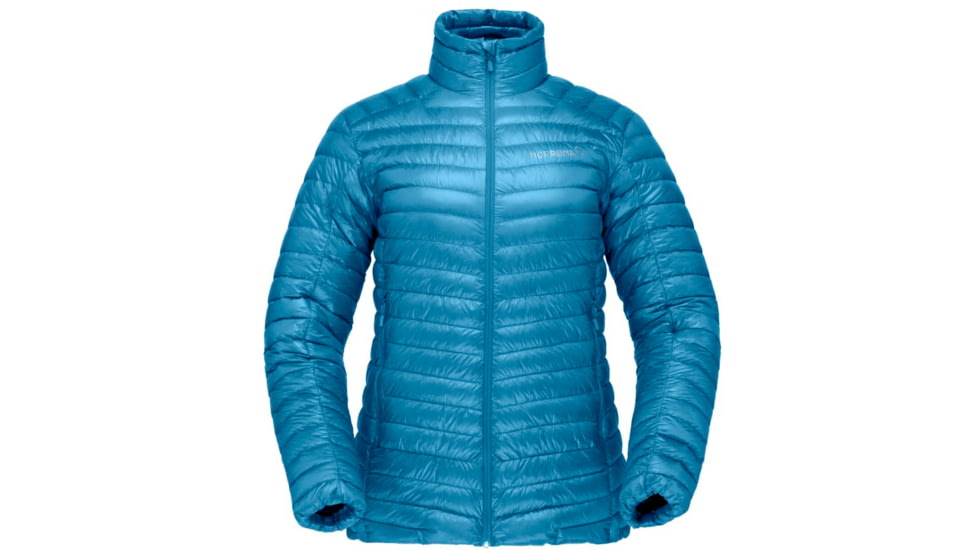 Norrona Trollveggen Superlight Down 850 Jacket - Womens, Hawaiian Surf, Extra Small, 1607-21 6610 XS