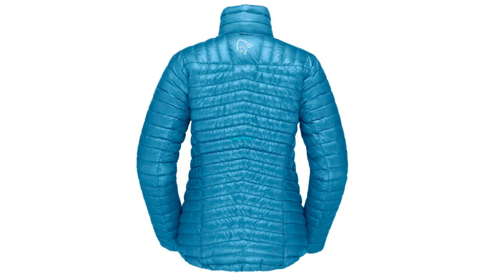 Norrona Trollveggen Superlight Down 850 Jacket - Womens, Hawaiian Surf, Extra Small, 1607-21 6610 XS