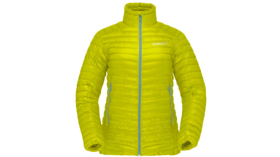 Norrona Trollveggen Superlight Down 850 Jacket - Womens, Sulphur Spring, Large, 1607-21 3335 L