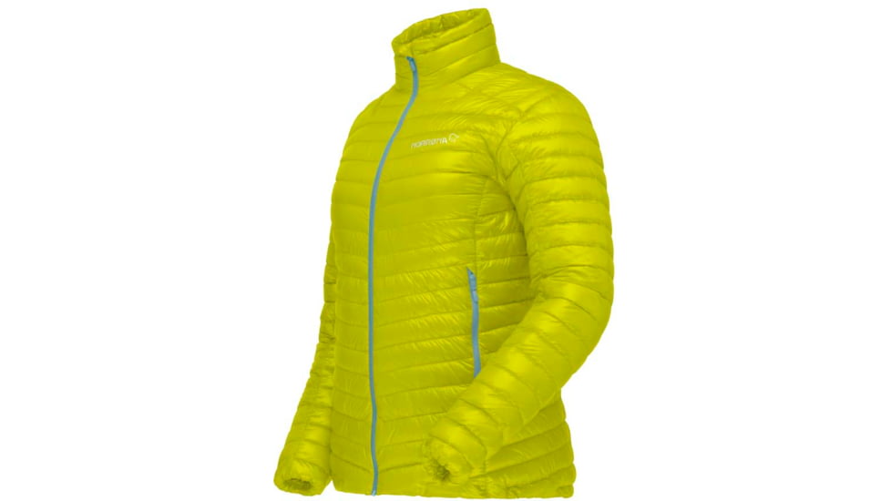 Norrona Trollveggen Superlight Down 850 Jacket - Womens, Sulphur Spring, Large, 1607-21 3335 L