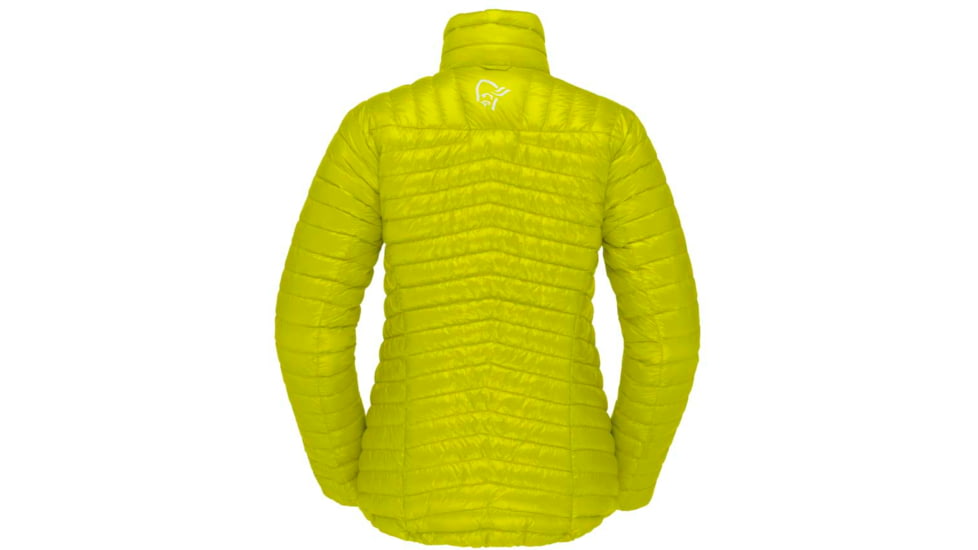 Norrona Trollveggen Superlight Down 850 Jacket - Womens, Sulphur Spring, Large, 1607-21 3335 L