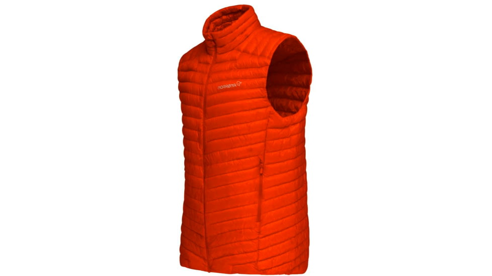 Norrona Trollveggen Superlight Down 850 Vest - Mens, Arednalin Red, Extra Large, 1620-22 5630 XL
