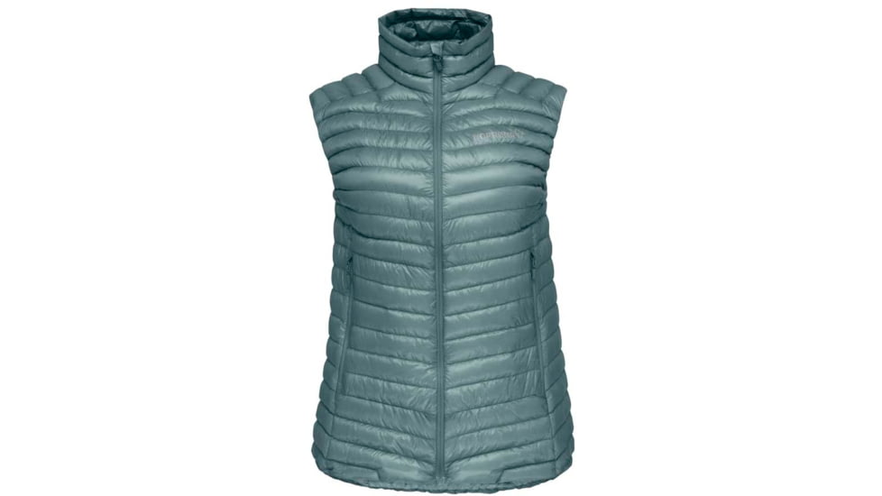 Norrona Trollveggen Superlight Down 850 Vest - Womens, North Atlantic, Medium, 1622-22 6614 M