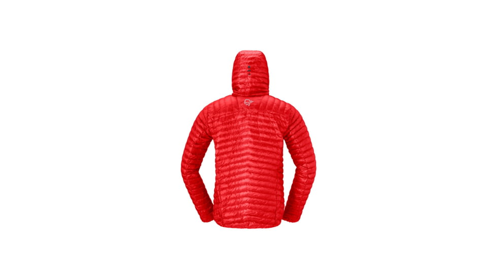 Norrona Trollveggen Superlight Down800 Hooded Jacket - Mens, Arednalin, Large, 1614-24-5630-L