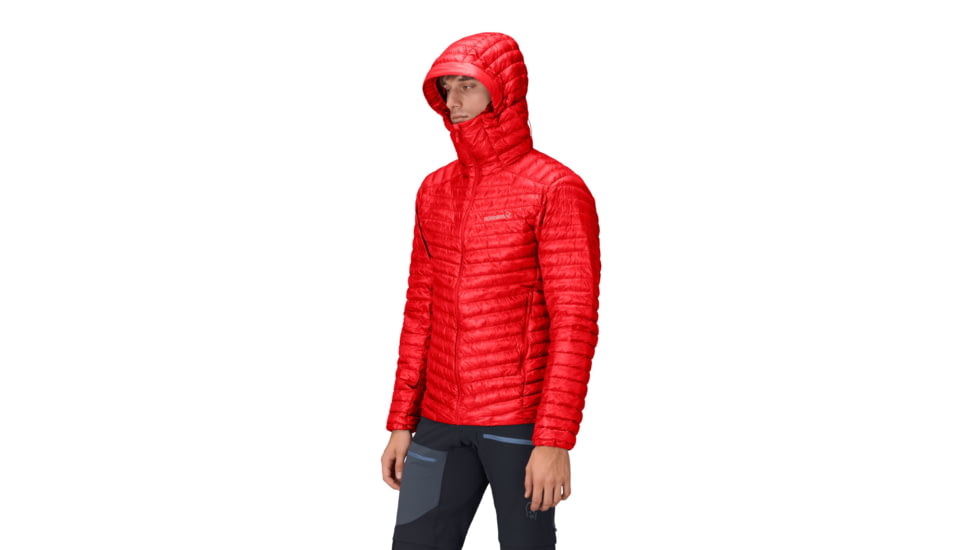 Norrona Trollveggen Superlight Down800 Hooded Jacket - Mens, Arednalin, Large, 1614-24-5630-L