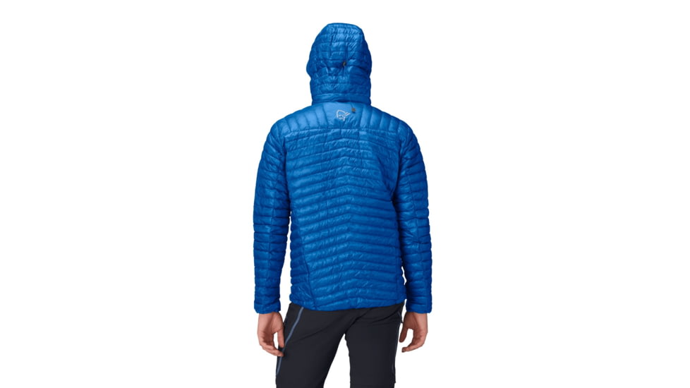 Norrona Trollveggen Superlight Down800 Hooded Jacket - Mens, Skydiver, Extra Large, 1614-24-2336-XL
