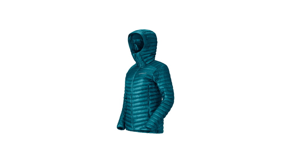 Norrona Trollveggen Superlight Down800 Hooded Jacket - Womens, Everglade, Extra Small, 1617-24-3413-XS