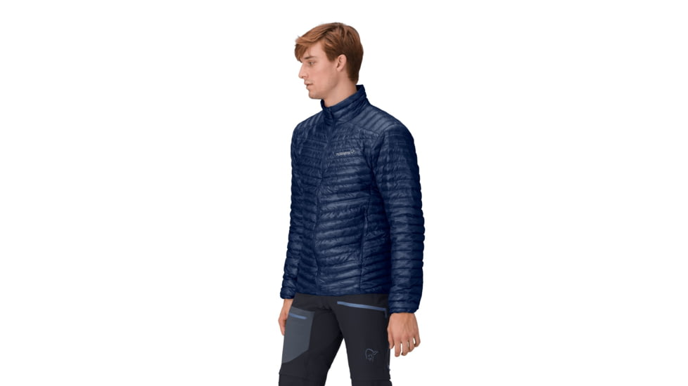 Norrona Trollveggen Superlight Down800 Jacket - Mens, Indigo Night, Medium, 1613-24-2295-M