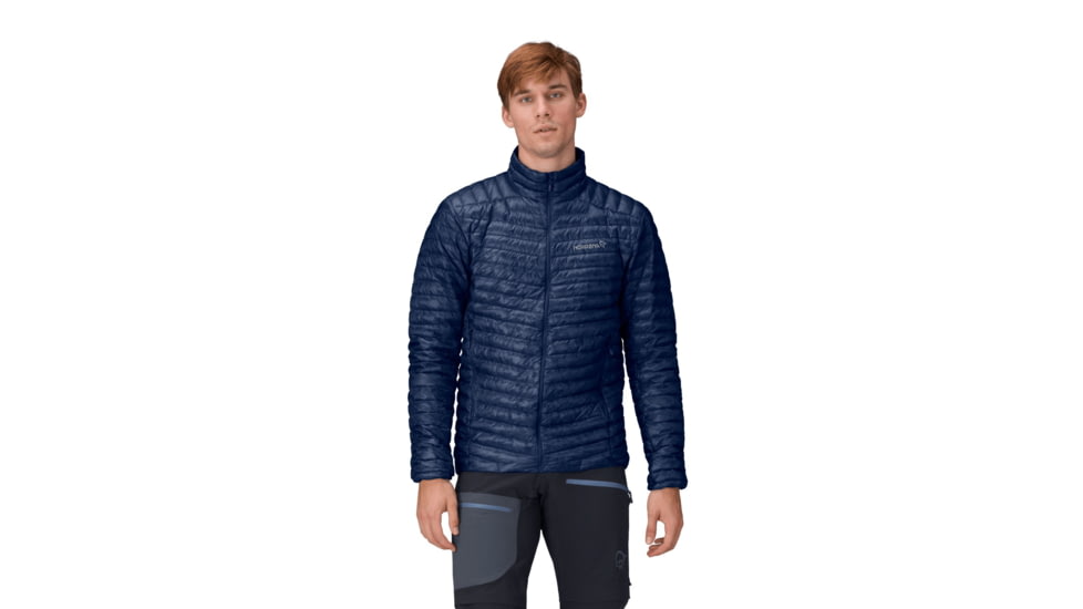 Norrona Trollveggen Superlight Down800 Jacket - Mens, Indigo Night, Medium, 1613-24-2295-M
