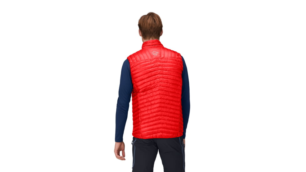 Norrona Trollveggen Superlight Down800 Vest - Mens, Arednalin, Large, 1615-24-5630-L