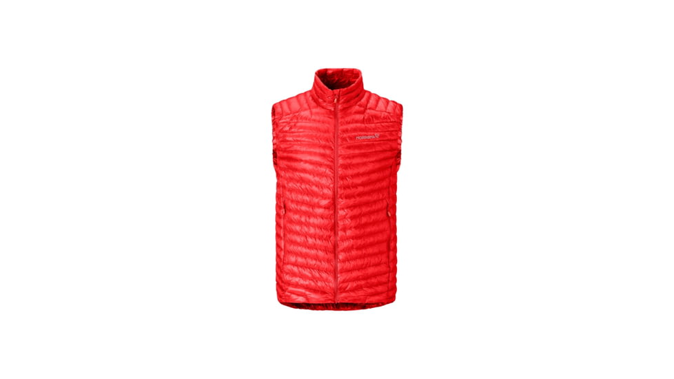 Norrona Trollveggen Superlight Down800 Vest - Mens, Arednalin, Large, 1615-24-5630-L