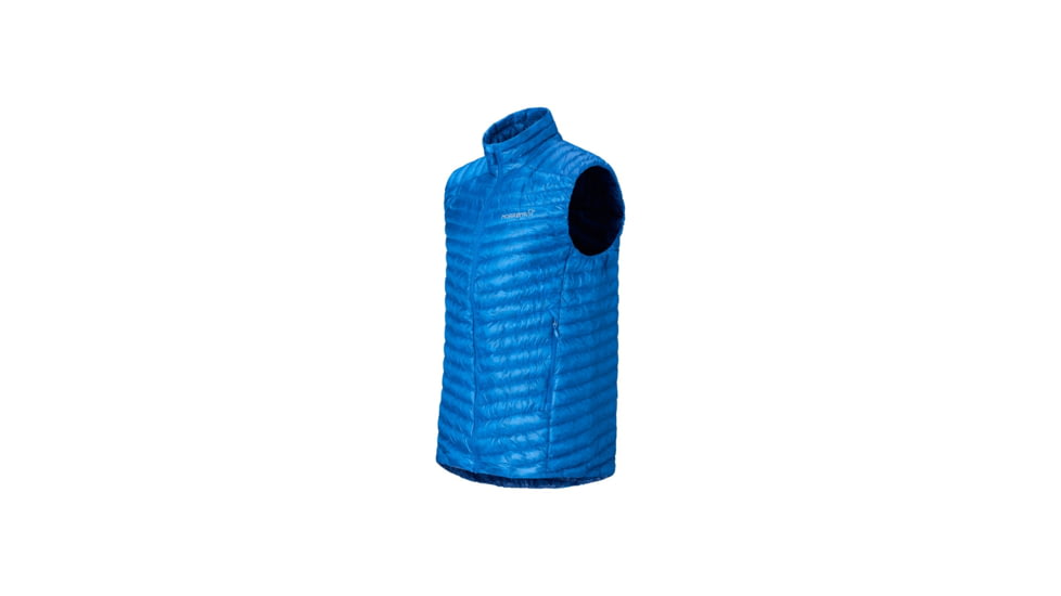 Norrona Trollveggen Superlight Down800 Vest - Mens, Skydiver, Small, 1615-24-2336-S
