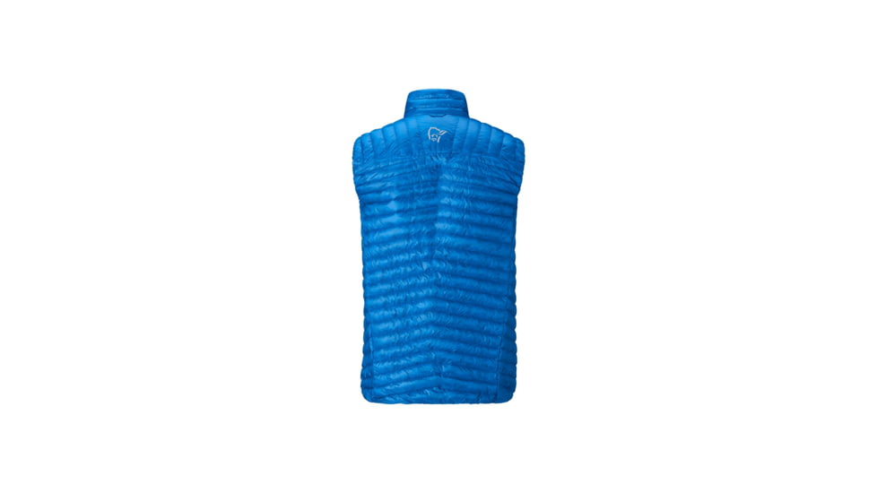 Norrona Trollveggen Superlight Down800 Vest - Mens, Skydiver, Small, 1615-24-2336-S