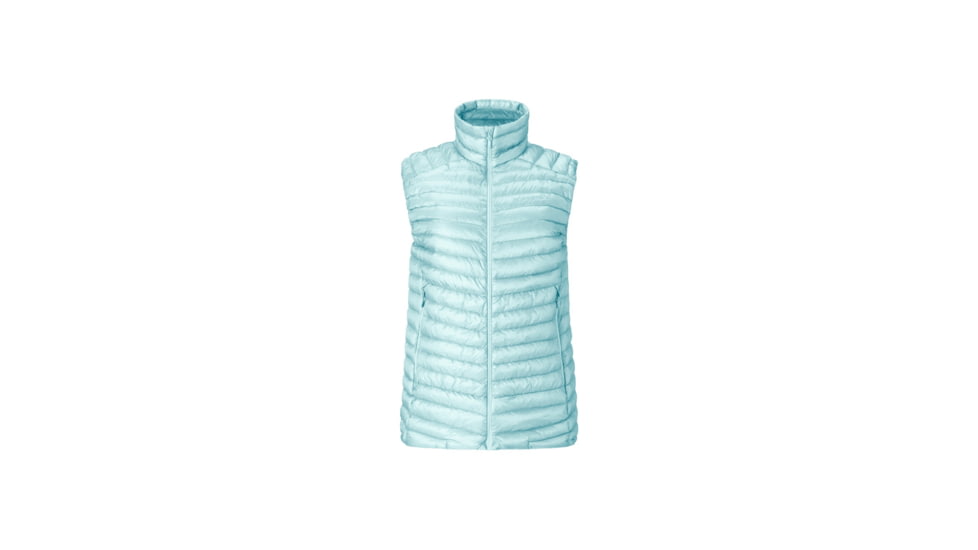Norrona Trollveggen Superlight Down800 Vest - Womens, Clearwater, Small, 1618-24-2290-S