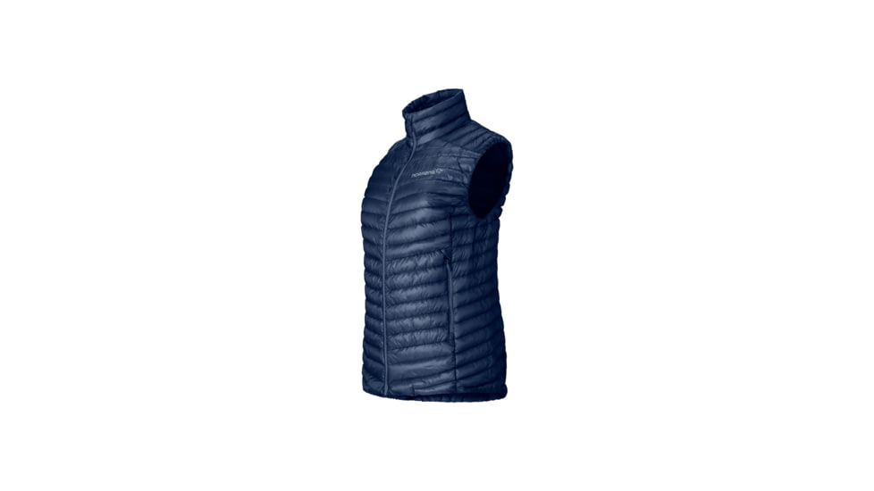 Norrona Trollveggen Superlight Down800 Vest - Womens, Indigo Night, Small, 1618-24-2295-S