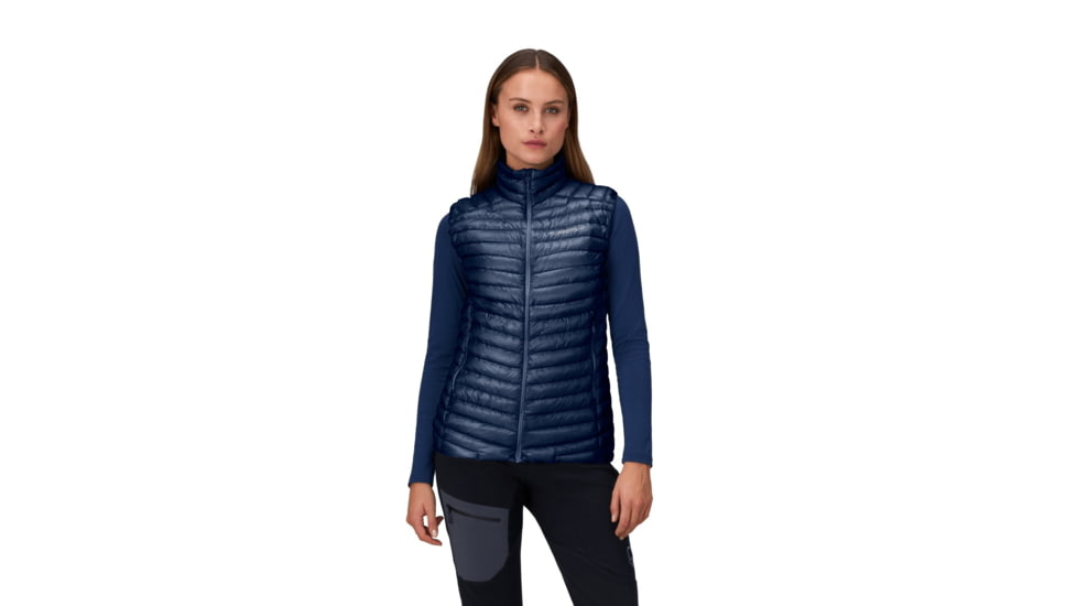 Norrona Trollveggen Superlight Down800 Vest - Womens, Indigo Night, Small, 1618-24-2295-S