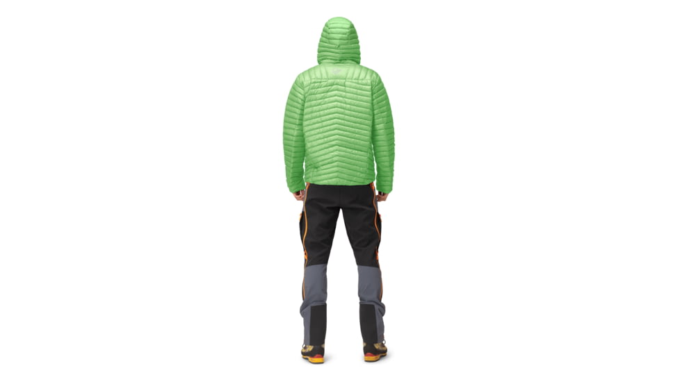 Norrona Trollveggen Superlight Down850 Hood Jacket - Mens, Classic Green, Large, 1619-22-3384-L