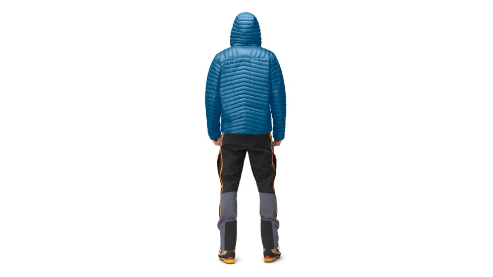 Norrona Trollveggen Superlight Down850 Hood Jacket - Mens, Mykonos Blue, Large, 1619-22-6000-L