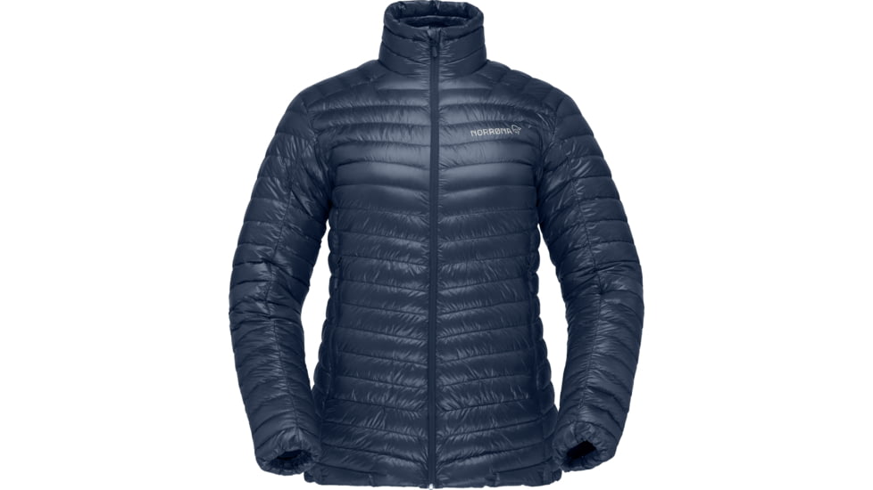 Norrona Trollveggen Superlight Down 850 Jacket - Women's, Indigo Night, Small, 1607-21 2295 S