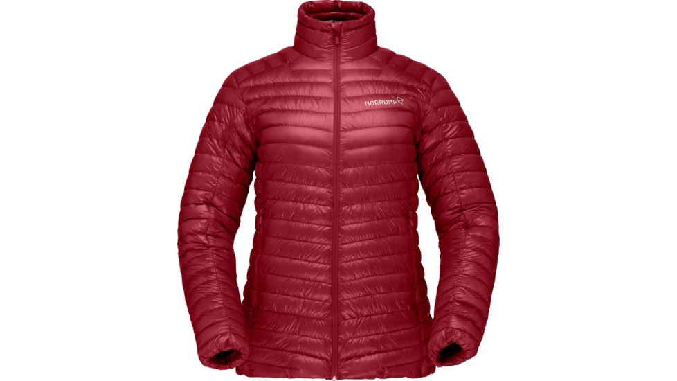 Norrona Trollveggen Superlight Down850 Jacket - Womens, Rhubarb, Medium, 1607-21-5700-M