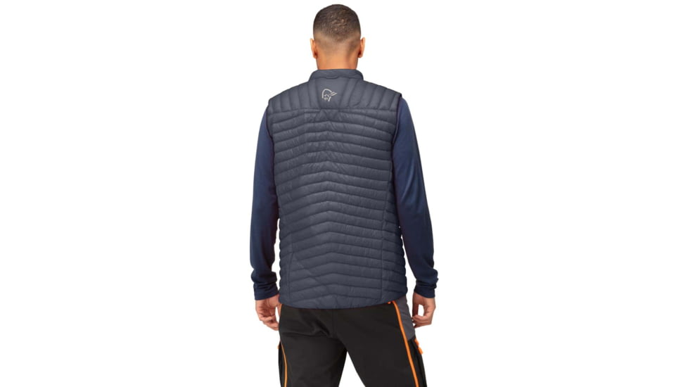 Norrona Trollveggen Superlight Down850 Vest - Mens, Cool Black, L, 1620-22-7760-L