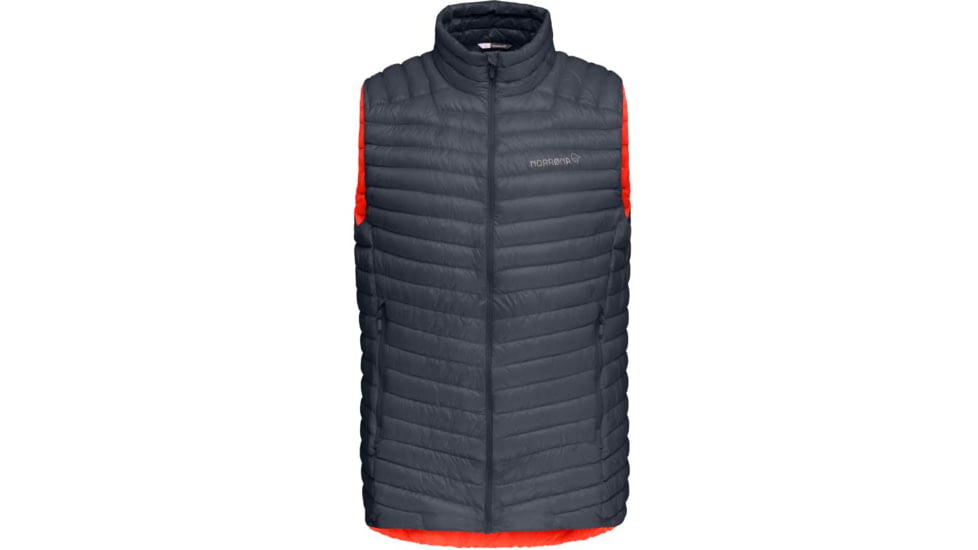 Norrona Trollveggen Superlight Down850 Vest - Mens, Cool Black, L, 1620-22-7760-L