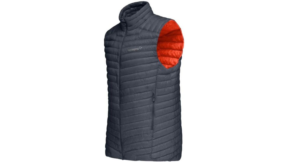 Norrona Trollveggen Superlight Down850 Vest - Mens, Cool Black, L, 1620-22-7760-L