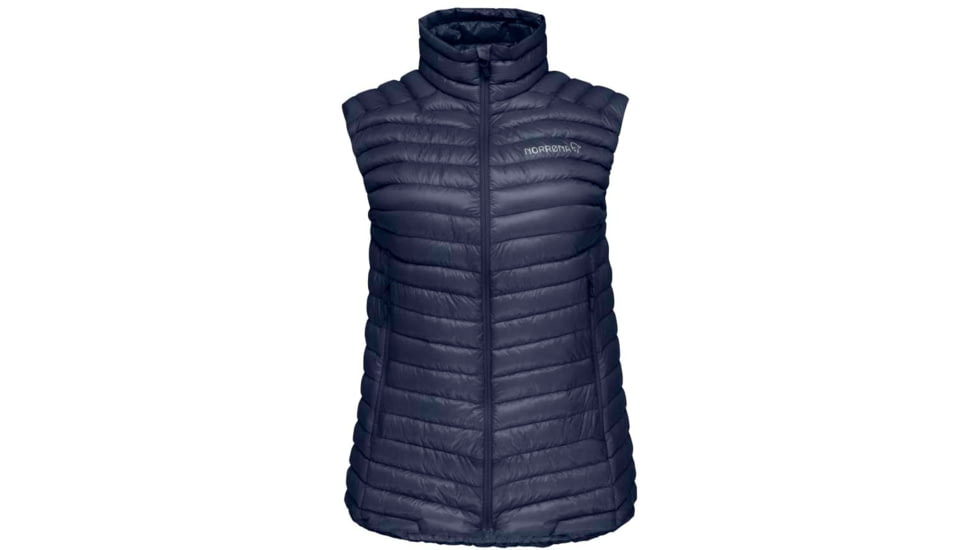 Norrona Trollveggen Superlight Down850 Vest - Womens, Indigo Night, L, 1622-22-2295-L