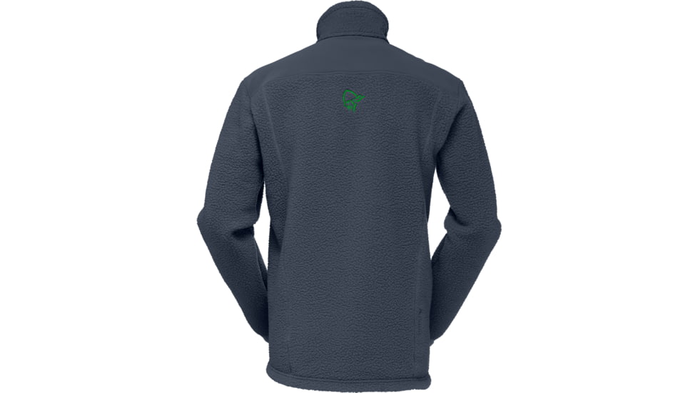 Norrona Trollveggen Thermal Pro Jacket - Mens, Cool Black/Classic Green, Medium, 3030-16-7784-M