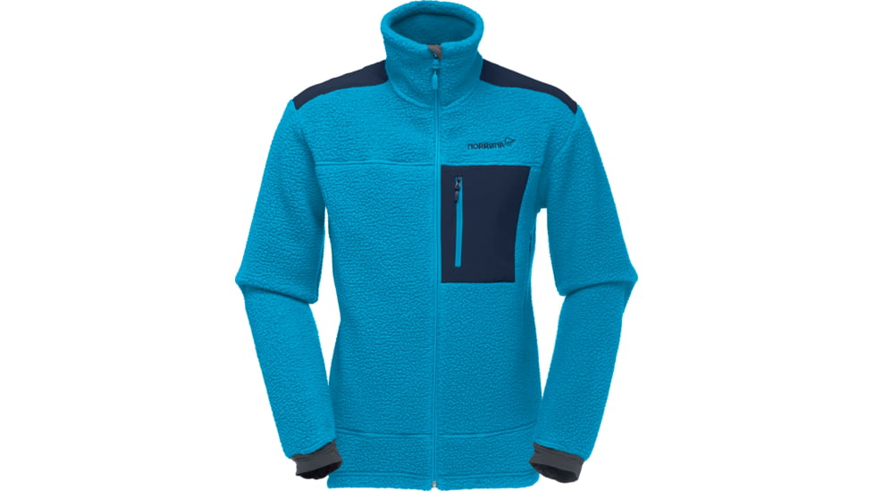 Norrona Trollveggen Thermal Pro Jacket - Men's, Hawaiian Surf, Small, 3030-16 6610 S