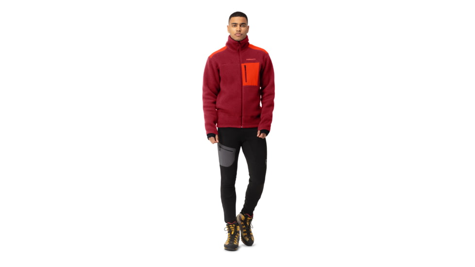 Norrona Trollveggen Thermal Pro Jacket - Mens, Rhubarb, Small, 3030-16-5700-S