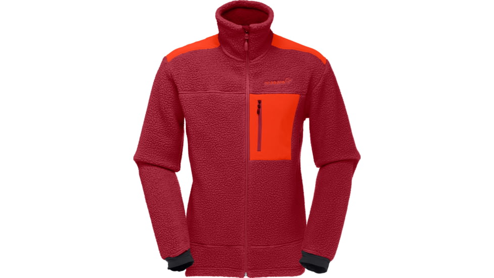 Norrona Trollveggen Thermal Pro Jacket - Mens, Rhubarb, Small, 3030-16-5700-S