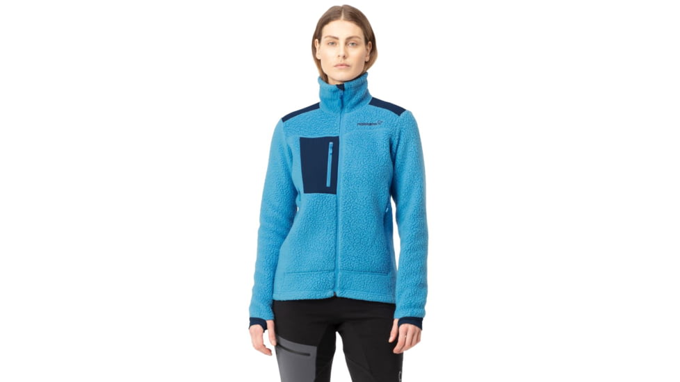 Norrona Trollveggen Thermal Pro Jacket - Womens, Aquarius, Small, 7042698465085