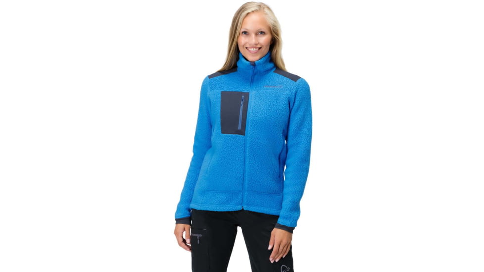 Norrona Trollveggen Thermal Pro Jacket - Womens, Campanula, Large, 3032-16-6601-L