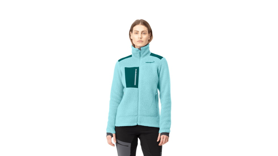Norrona Trollveggen Thermal Pro Jacket - Womens, Clearwater, Extra Small, 3032-16-2290-XS