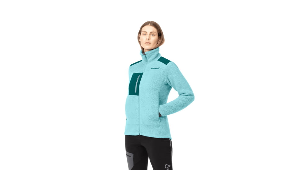 Norrona Trollveggen Thermal Pro Jacket - Womens, Clearwater, Extra Small, 3032-16-2290-XS