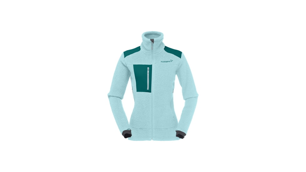 Norrona Trollveggen Thermal Pro Jacket - Womens, Clearwater, Extra Small, 3032-16-2290-XS
