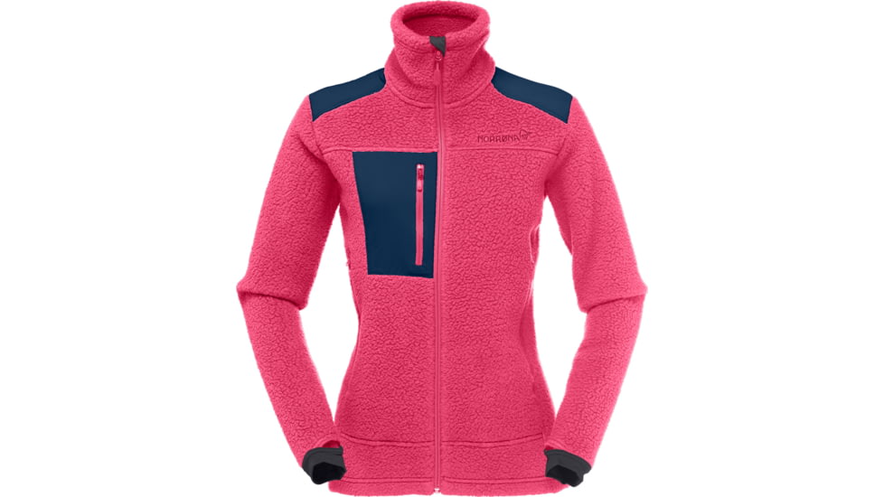 Norrona Trollveggen Thermal Pro Jacket - Women's, Honeysuckle/Indigo Night, Large, 3032-16 5544 L