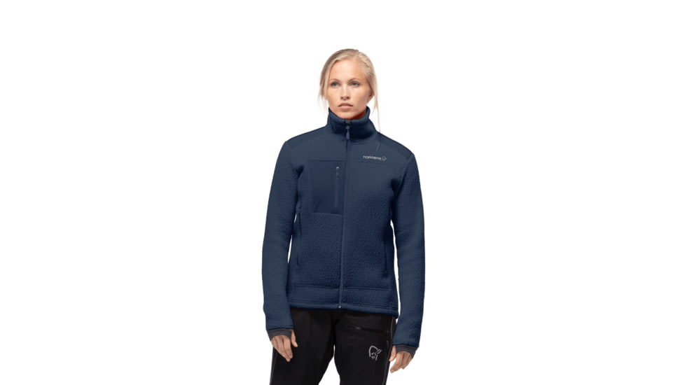 Norrona Trollveggen Thermal Pro Jacket - Womens, Indigo Night, Small, 3032-16-2295-S