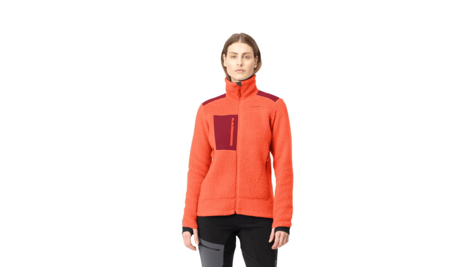 Norrona Trollveggen Thermal Pro Jacket - Womens, Orange Alert, Medium, 3032-16-5620-M