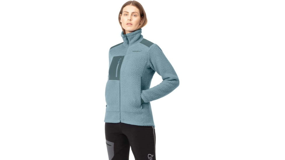 Norrona Trollveggen Thermal Pro Jacket - Womens, Tourmaline, S, 3032-16-6615-S